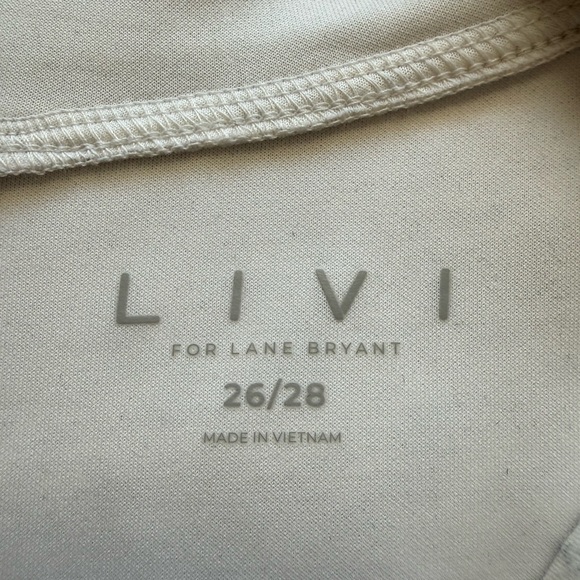 Lane Bryant Gray 3/4 Zip Hoodie - 26/28 - Picture 4 of 10